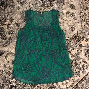 Colorful blouse with extra details